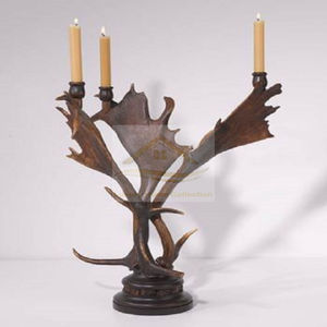 Handmade Luxurious <b>Candle</b> Stand and Holder Black Nickel Color Plated Best for <b>Candle</b> Light <b>Dinner</b> Unique Design Supplies - Product Image 3