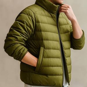 Veste matelassée isolante pour homme, imperméable, coupe-vent, respirante, à capuche, pour l'hiver, usage quotidien, vente en gros, export - Product Image 4