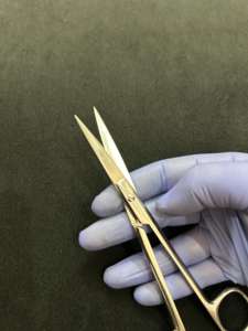 Tijera de acero inoxidable de alta precisión afilada con herramienta quirúrgica Manual de inserción Tc para hospitales y clínicas - Product Image 5