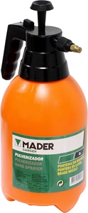 2-liter manual <b>pressure</b> <b>sprayer</b> with brass nozzle (Mader EP20) - Product Image 1