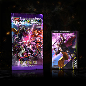 Vente en gros de cartes à collectionner holographiques japonaises, dessin animé, Sublimation, carte à collectionner, impression de jeu avec boîte vide - Product Image 6