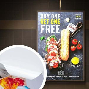 <b>LED</b> Light Box Stickers-Decorative Rectangle Indoor/Outdoor Hanging <b>Sign</b> with Aluminum Frame and Acrylic - Product Image 1