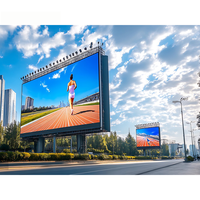 Écran publicitaire numérique extérieur, mur vidéo LED extérieur, écran LED extérieur étanche IP67 pour publicités commerciales