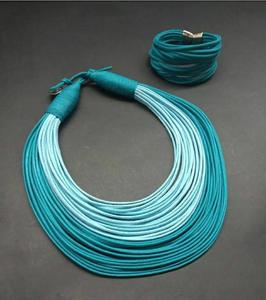 ต่างหู2025สร้อยคอสร้อยคอแบบโบฮีเมียนแบบปรับได้สำหรับของขวัญแต่งงานทำด้วยมือลูกปัดเรซิ่นทรงกลม - Product Image 4