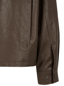 แจ็คเก็ตหนังผู้ชายสไตล์ดีไซเนอร์สุดฮิต หนังเทียม แบรนด์ดัง สไตล์คลาสสิก คุณภาพสูง ดีไซน์สั่งทำพิเศษ แจ็คเก็ตทันสมัย - Product Image 6