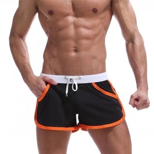Compression solide écologique été hommes Shorts décontracté Fitness musculation séchage rapide imperméable respirant Shorts de plage - Product Image 3