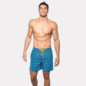 Shorts de plage OEM séchage rapide hommes personnalisé natation eau embarquement imprimé Shorts troncs d'eau Gym court décontracté Shorts de plage pour hommes - Product Image 6