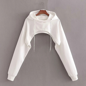 Tops cortos de verano personalizables para mujer con logotipo Conjuntos cómodos y transpirables de manga corta de color sólido de talla grande - Product Image 2
