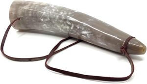 Ragnar lothbrock medio oscuro pulido soplando cuerno Bugle trompeta estilo caza cuerno mejor para regalo de Navidad a precio barato - Product Image 2