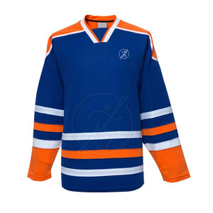 Maillot de hockey sur glace de conception personnalisée en polyester 100% Maillot de hockey sur glace à bas prix fabriqué en usine - Product Image 1