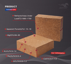 Mattoni in Magnesite e Allumina: Prezzo di Fabbrica, Blocchi Refrattari ad Alta Temperatura per Riparazione di Forni in Acciaio - Product Image 3