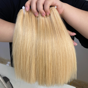 Viet Nam 100% paquets de couleur de cheveux bruts humains paquet de cheveux vierges du Vietnam en extension de cheveux humains de couleur bloon - Product Image 1