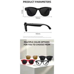 Gafas Inteligentes con IA AOSENWELL M02x, Cámara 4K/1080P, Control por Voz con IA, ChatGPT, Marco Metálico, Resistencia al Agua IPX-4, Carga Tipo C - Product Image 4