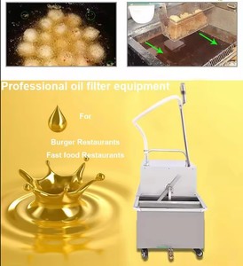 Macchina Professionale per Filtraggio Olio da Frittura con Carrello, Filtro per Olio da Cucina - Product Image 5