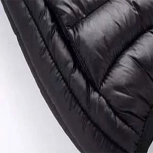 Veste à capuche doublée en polaire et floue pour adulte d'hiver froid avec fermeture éclair modèle personnalisé rembourré en duvet chaud PK Origin unisexe - Product Image 2