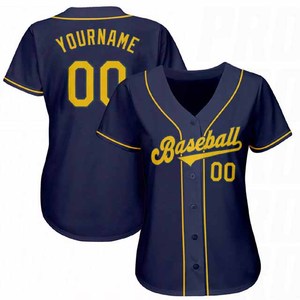 Custom Made Unisex Adults <b>Baseball</b> Jersey Sportswear Embroidery Heat-Transfer Printed Quick Dry Breathable Moisture-Wicking 100% - Product Image 4