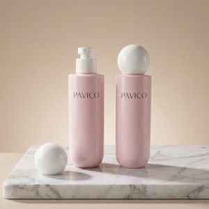 Luxury Lotion <b>Spray</b> Bottle Round PET 200ml Pink Fine Mist <b>Spray</b> for Face Mist Body Oil Serum Vietnam Factory OEM ODM - Product Image 4