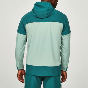 Chaqueta Deportiva Personalizada de Poliéster y Nailon para Hombre, Chaqueta Cortavientos para Gimnasio, Correr y Actividades al Aire Libre - Product Image 2