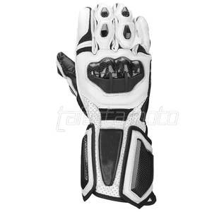 Guantes de moto de diseño de nueva llegada Guantes de moto genuinos reales Guantes de moto de cuero de vaca - Product Image 5