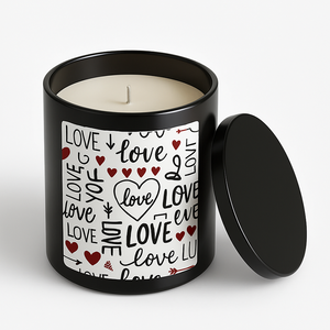 Bougies parfumées personnalisées en cire de soja pour la Saint-Valentin, pot de 7oz, design romantique, décoration de fête de mariage, cadeau de Noël Diwali luxueux - Product Image 5