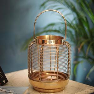 โคมไฟเหล็กแขวนสีเมทัลลิกสีดำสำหรับตกแต่งบ้านงานปาร์ตี้ชุดโคมไฟ3ชั้น - Product Image 6