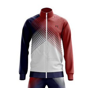 Survêtement pour homme en sublimation, couleur unie, taille plus, écologique, fabriqué au Pakistan, quantité en gros - Product Image 4