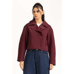 Chaquetas de Tela Tejida de Corte Regular WM-JKT-WS25-015 para la Temporada de Otoño - Product Image 1