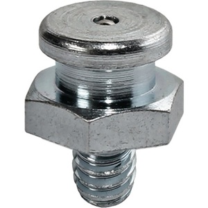 Engrasador de cabeza plana M10 x 1 mm, estándar DIN3404 SW 17 mm, juego SAMOA HALLBAUER-PU 100, categoría de producto: Grasa - Product Image 1