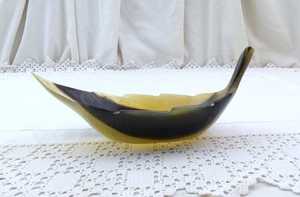 ชามเขาควายรูปทรงใบไม้ทำมือขัดเงาเหมาะสำหรับตกแต่งโต๊ะแบบชนบทอุปกรณ์เสริมห้องครัวที่เป็นมิตรต่อสิ่งแวดล้อมและไม่เหมือนใคร - Product Image 4