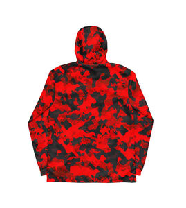 Custom Mens Windproof Sports Polyester Sublimation Custom Design Camo Print Pattern Windbreaker Jacket For Men - Product Image 5