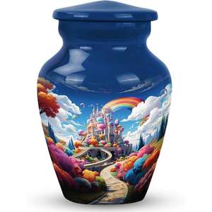 Wholesale Price Customized High Quality Metal Cremation <b>Keepsake</b> Urns Funeral Urn Burial <b>Keepsake</b> <b>for</b> <b>Ashes</b> from India - Product Image 4