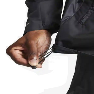 Chaqueta con Capucha para Hombre, Nueva, Personalizada, de Poliéster, Impermeable, Ligera, para Entrenamiento, con Cuello Alto, Cierre de Cremallera Frontal y Logotipo, para Invierno, Venta al Por Mayor - Product Image 5