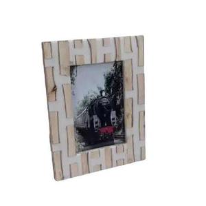 Marco de Fotos con Incrustaciones de Madera Hecho a Mano y Serigrafiado para Decoración del Hogar, Oficina u Hotel - Exhibición Elegante a Bajo Precio - Product Image 2