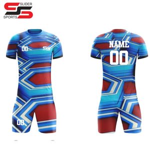 Uniforme de fútbol sublimado personalizado, Conjunto de camiseta de fútbol, ropa deportiva, uniformes de entrenamiento a precio barato al por mayor - Product Image 1