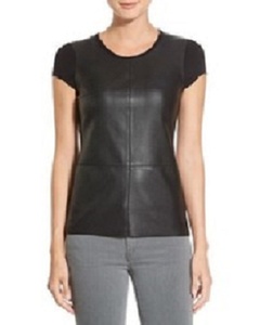 Camisetas de Cuero-RABUSH SPORTS RS-LTS-01 2026 Nuevo Diseño de Moda con Cremallera Alargada Unisex Corte Regular Diseño Personalizado Alta Calidad - Product Image 1