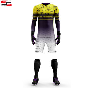 Uniforme de portero Conjunto de camiseta de portero de fútbol Camiseta de portero de fútbol Camisetas de portero para adultos y niños - Product Image 3