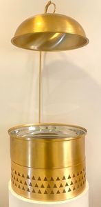 Casserole en acier inoxydable de la meilleure qualité finition argent doré Meilleures ventes d'hôtels de luxe émaillés Pot chaud pour servir - Product Image 6