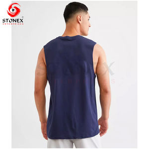 Vêtements de fitness et de sport personnalisés pour hommes Débardeur à séchage rapide Chemise Stringers Muscle Plus Size Débardeurs pour hommes - Product Image 6