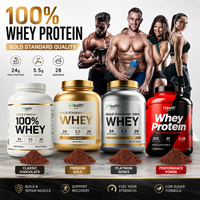 Suplemento Deportivo para Aumentar Masa Muscular de Marca Privada, Nutrición para Gimnasio, Proteína de Suero en Polvo, Ganador de Masa, Aislado de Proteína de Suero a Granel