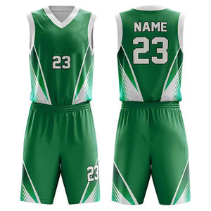 Uniforme de Baloncesto Transpirable al Por Mayor al Mejor Precio, Diseño Profesional, 100% Poliéster, Color Personalizado, Nombre del Equipo, Transferencia Térmica - Product Image 3