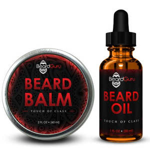 BeardGuru Huile à Barbe Végane Premium, Baume Hydratant Bio aux Herbes, Touche de Classe pour la Croissance de la Barbe, Fourniture OEM - Product Image 2