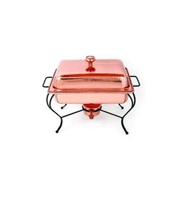 Conception en relief réchauffement des aliments hôtel Restaurants décoration chauffe-plats élégant support hôtel cuisine fournitures alimentaires plat de service - Product Image 6