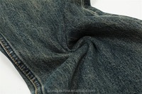 Pantalon en jean délavé pour homme 2024, coupe droite, bleu uni, extensible, respirant, avec braguette zippée, idéal été, automne, hiver