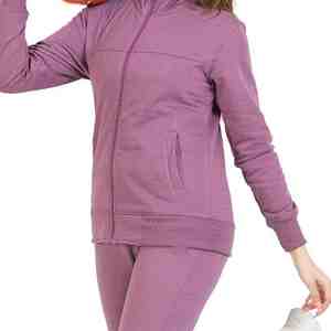 Survêtement personnalisé pour femmes vente en gros 100% survêtement en coton joggings survêtement pour femmes ensemble pantalon de survêtement et sweat à capuche - Product Image 3