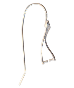 Alambre para Pendientes de Plata de Ley con Relieve, Alambre para Pendientes de Plata de Ley, Precio de Fabricante, Fornituras para Pendientes de Plata de Ley 925 - Product Image 4