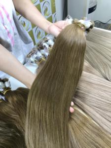 Extensiones de cabello virgen RUSO EUROPEO de alto grado marrón frío directo de fábrica sin enredos sin cobertizo estilos de cabello humano crudo - Product Image 6