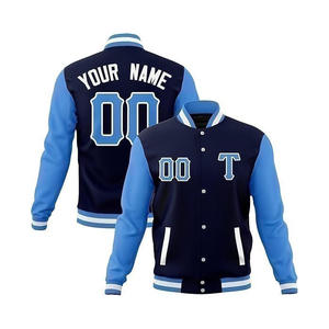 Chaquetas Varsity de Invierno para Hombre, 100% Algodón, Transpirables, Ecológicas, de Secado Rápido, Talla Personalizada, Estilo Letterman, con Forro de Lana - Product Image 4