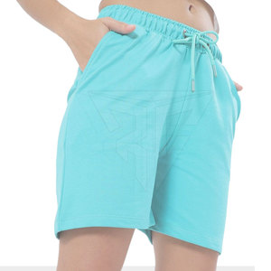 กางเกงขาสั้นเทรนนิ่งสำหรับผู้หญิงใส่สบายระบายอากาศได้ดีลายโลโก้ออกแบบได้ตามต้องการสำหรับฤดูร้อน - Product Image 1