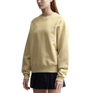 Sudadera de Mujer con Cuello Redondo, 100% Algodón, Ecológica, con Estampado Bordado, Estilo Casual de Invierno, Diseño Liso con Logotipo Frontal - Product Image 6