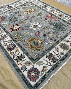 Alfombras de lana hechas a mano de lujo modernas de alta calidad, personalización anudada a mano suave, tamaño 5x8 a 12x14 para oficina en casa y hoteles vibrantes - Product Image 1